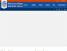 Tablet Screenshot of bfsanblas.com